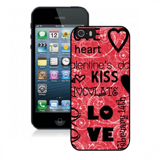 Valentine Kiss Love iPhone 5 5S Cases CDL